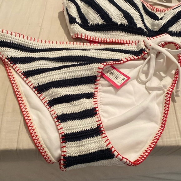Xhilaration Americana striped bikini - Picture 3 of 8